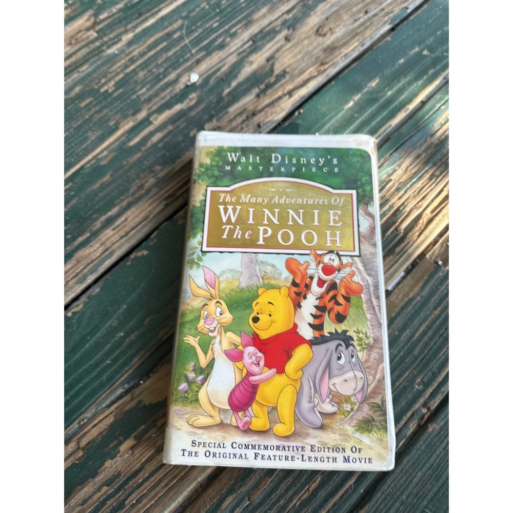Disney The Many Adventures of Winnie the Pooh VHS Special Edition A4091